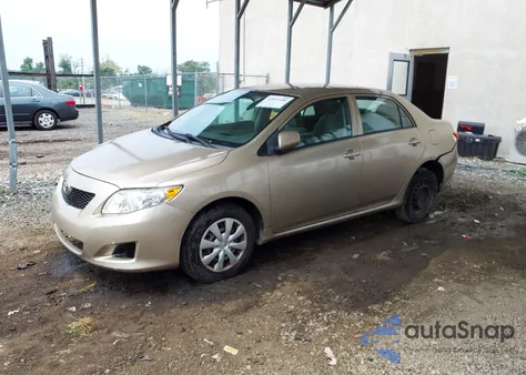 2010 Toyota Corolla Le z USA, uszkodzony, nr VIN 1NXBU4EE9AZ324238